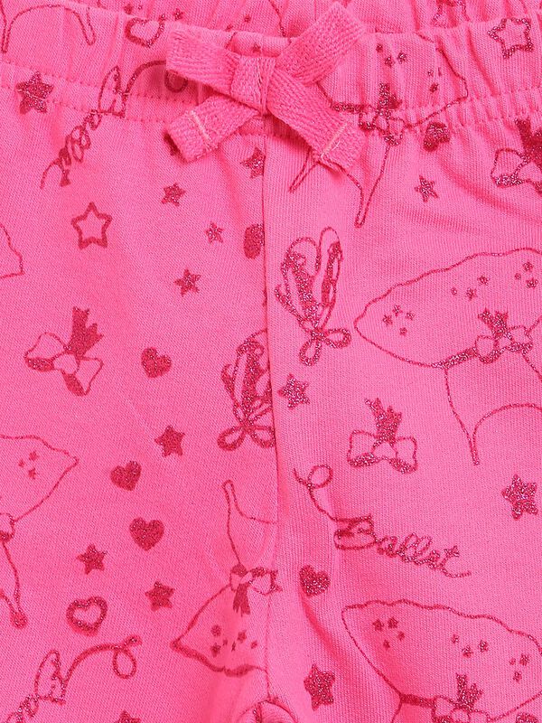 French Terry Sweatpants-Pink image number 2